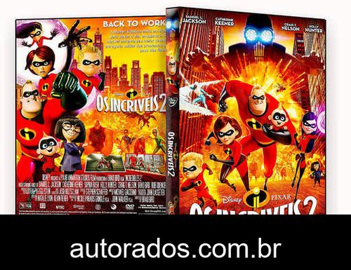 Os Incríveis 2 (2018) DVD-R OFICIAL –