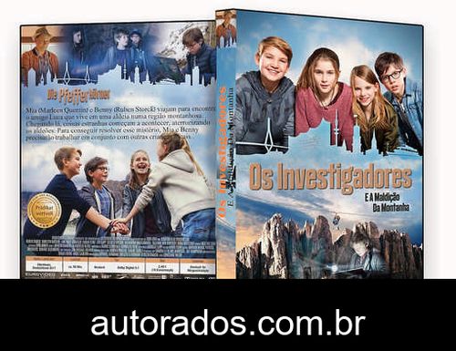 Os Investigadores e a Maldição da Montanha (2019) DVD-R AUTORADO –