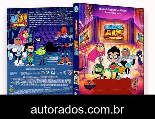 Os Jovens Titãs em Ação! Nos Cinemas (2018) DVD-R OFICIAL –