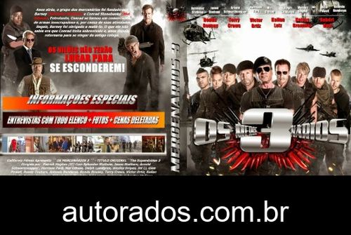 Os Mercenários 3 (2014) DVD-R OFICIAL –