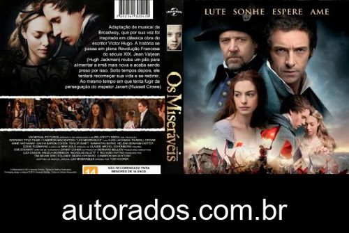 Os Miseráveis (2012) DVD-R OFICIAL –