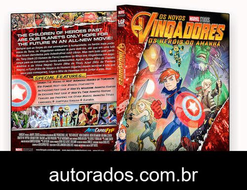 Os Novos Vingadores – Os Heróis Do Amanhã (2018) DVD-R OFICIAL –
