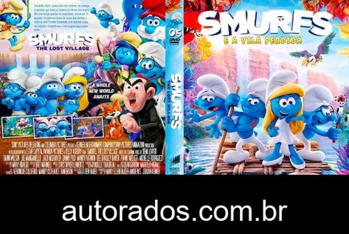 Os Smurfs e a Vila Perdida (2017) DVD-R OFICIAL –