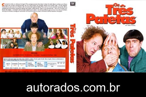 Os Três Patetas (2012) DVD-R AUTORADO –