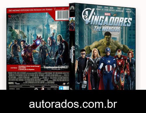 Os Vingadores (2012) DVD-R OFICIAL –