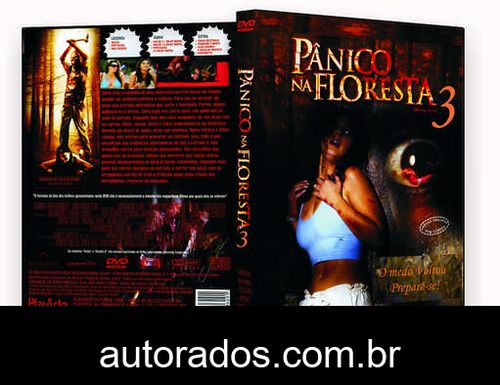 Pânico na Floresta 3 (2009) DVD-R OFCIAL –