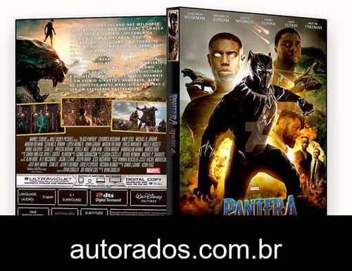 Pantera Negra (2018) DVD-R OFICIAL –