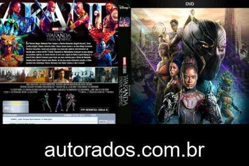 Pantera Negra Wakanda para Sempre (2023) DVD-R AUTORADO –