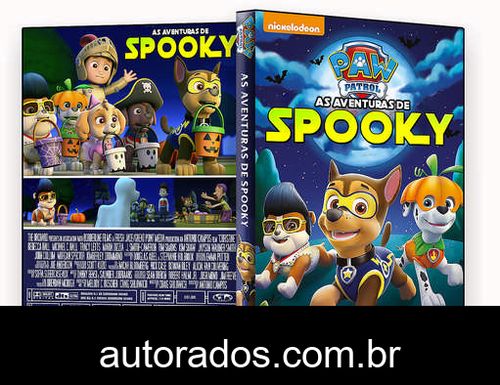 Patrulha Canina Aventura de Spooky (2017) DVD-R OFICIAL –