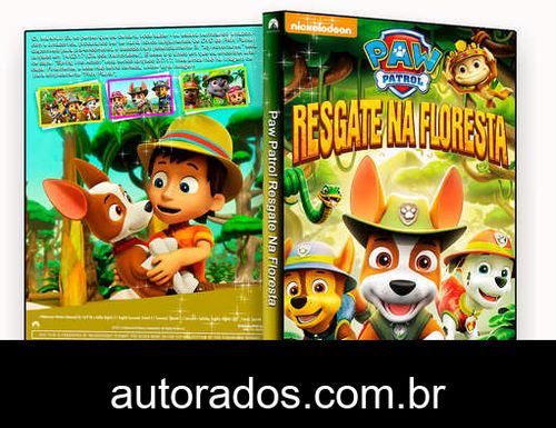 Paw Patrol – Resgates na Floresta (2018) DVD-R OFICIAL –