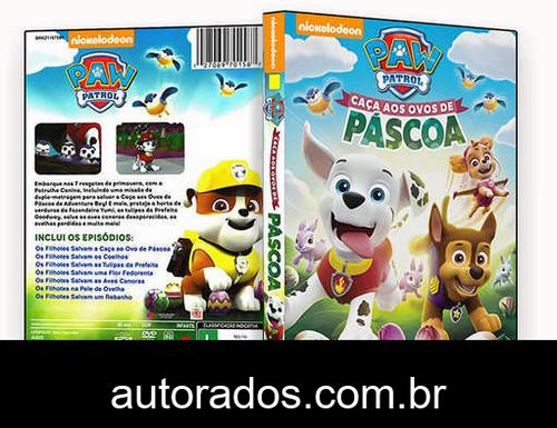 Paw Patrol Caça Aos Ovos de Páscoa (2017) DVD-R OFICIAL –