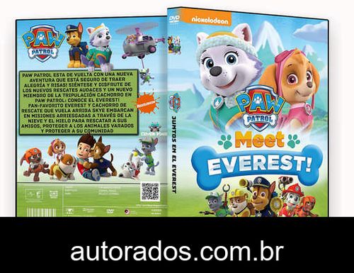 Paw Patrol: Conheça a Everest! (2016) DVD-R OFICIAL –