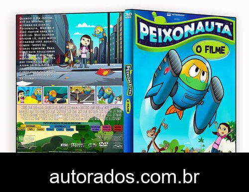 Peixonauta O Filme (2018) DVD-R AUTORADO –