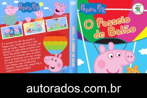 Peppa – O Passeio de Balão (2017) DVD-R OFICIAL –
