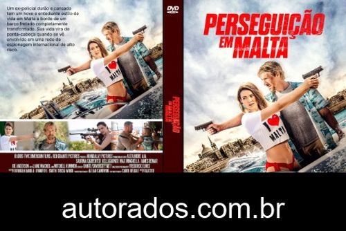 Perseguição em Malta (2023) DVD-R AUTORADO –