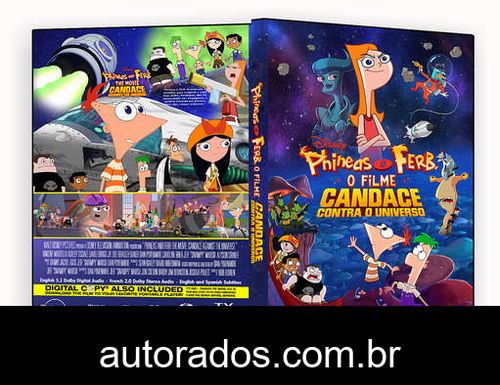 Phineas e Ferb, O Filme: Candace Contra o Universo (2020) DVD-R AUTORADO –