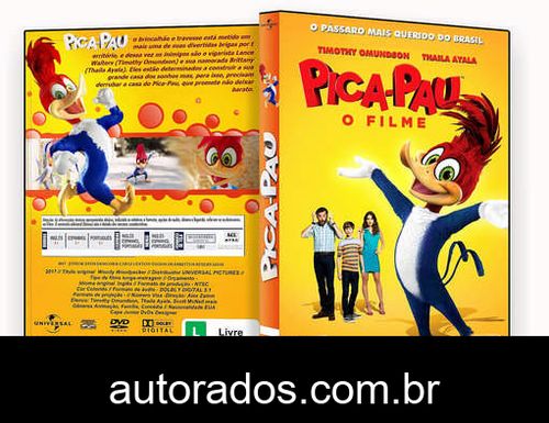 Pica-Pau O Filme (2018) DVD-R OFICIAL –