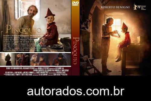 Pinóquio (2021) DVD-R AUTORADO –