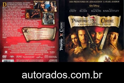 Piratas do Caribe: A Maldição do Pérola Negra (2003) DVD-R OFICIAL –