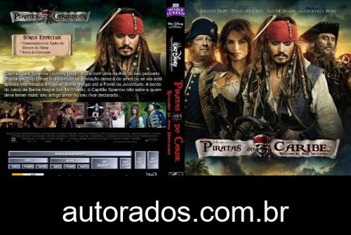 Piratas do Caribe: Navegando em Águas Misteriosas (2011) DVD-R OFICIAL –