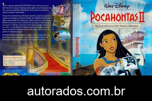 Pocahontas II: Uma Jornada para o Novo Mundo (1998) DVD-R OFICIAL –