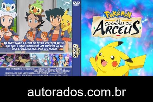Pokémon: As Crônicas de Arceus (2022) DVD-R AUTORADO –