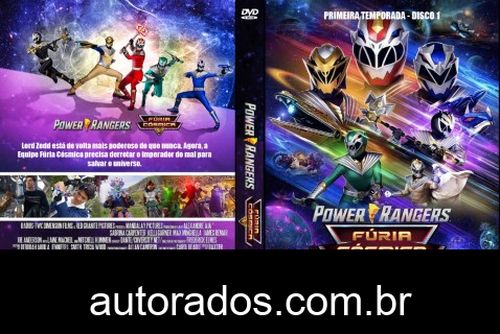 Power Rangers Fúria Cósmica 1ª Temporada Completa (2023) DVD-R AUTORADO –
