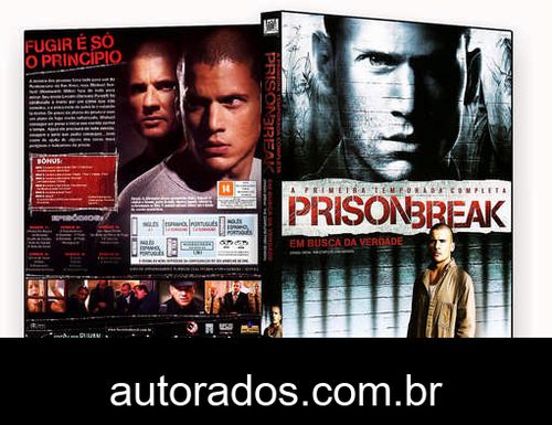 Prison Break 1ª Temporada Completa (2005) DVD-R OFICIAL –