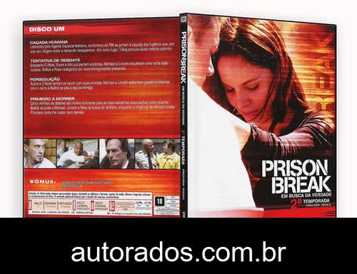 Prison Break 2ª Temporada Completa (2006) DVD-R OFICIAL –