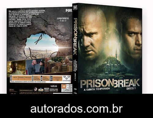 Prison Break – 5ª temporada Completa (2017) DVD-R OFICIAL –