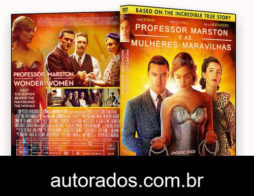 Professor Marston e as Mulheres-Maravilhas (2018) DVD-R OFICIAL –