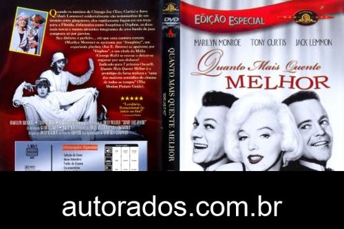 Quanto Mais Quente Melhor (1959) DVD-R OFICIAL –