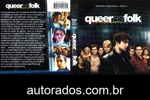 Queer as Folk 3ª Temporada Completa (2003) DVD-R AUTORADO –