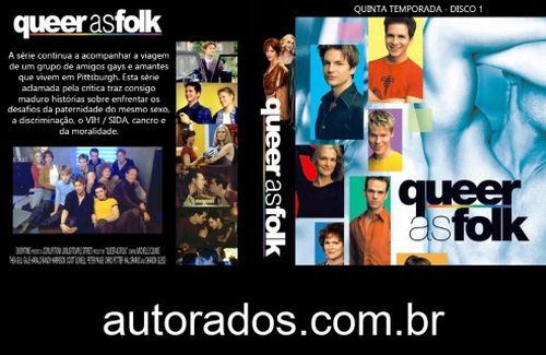 Queer as Folk 5ª Temporada Completa (2005) DVD-R AUTORADO –