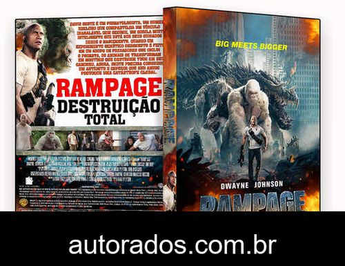 Rampage Destruição Total (2018) DVD-R OFICIAL –