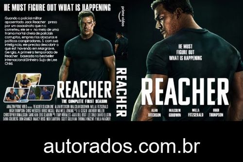 Reacher 1ª Temporada Completa (2022) DVD-R AUTORADO –