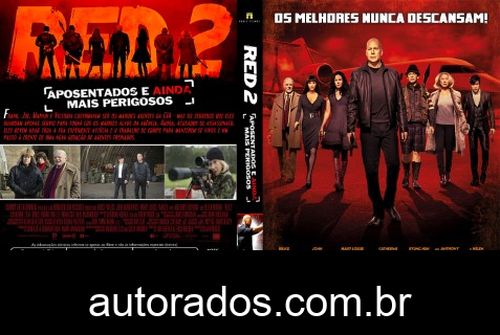 Red 2 – Aposentados e Ainda Mais Perigosos (2013) DVD-R OFICIAL –
