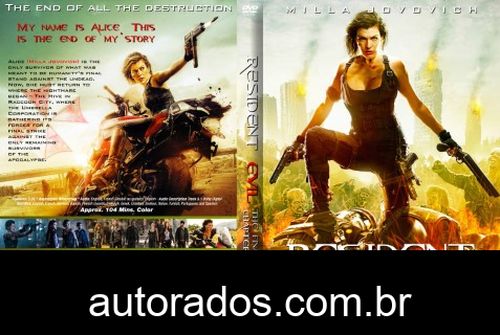 Resident Evil 6: O Capítulo Final (2017) DVD-R OFICIAL –