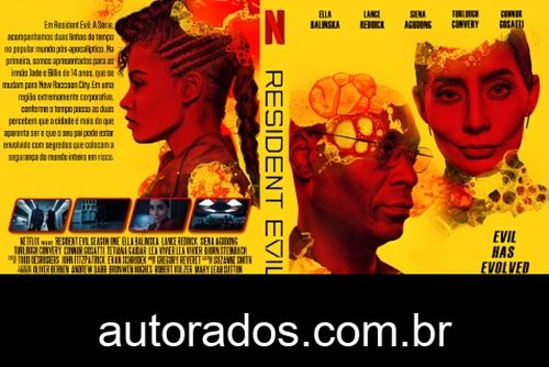 Resident Evil: A Série 1ª Temporada Completa (2022) DVD-R AUTORADO –