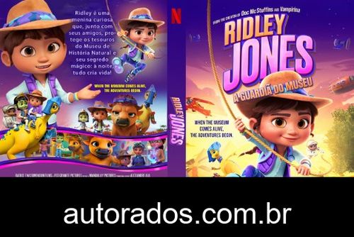 Ridley Jones: A Guardiã do Museu 1ª temporada Completa (2021) DVD-R AUTORADO –