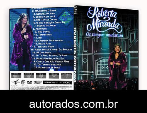 Roberta Miranda – Os Tempos Mudaram (2017) DVD-R OFICIAL –