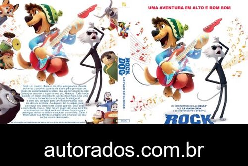 Rock Dog – No Faro do Sucesso (2016) DVD-R OFICIAL –