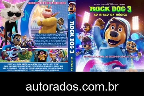 Rock Dog: Uma Batida Animal (2023) DVD-R AUTORADO –