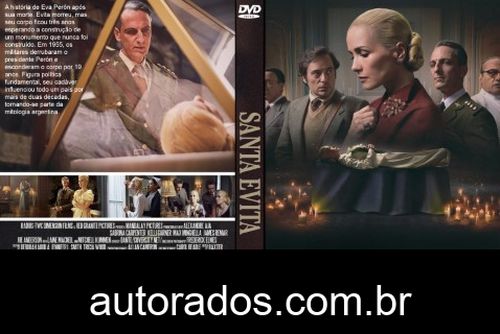 Santa Evita Minissérie (2022) DVD-R AUTORADO –