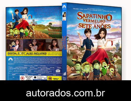 Sapatinho Vermelho e os Sete Anões (2021) DVD-R AUTORADO –