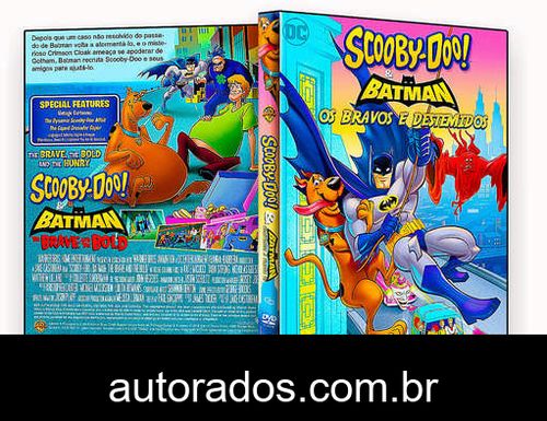 Scooby-Doo & Batman Os Bravos e Destemidos 2018) DVD-R AUTORADO –