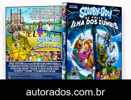 Scooby-Doo! De Volta à Ilha dos Zumbis (2019) DVD-R OFICIAL –