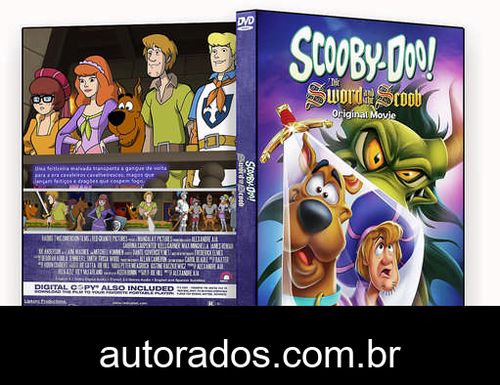 Scooby-Doo! The Sword and the Scoob (2021) DVD-R OFICIAL –