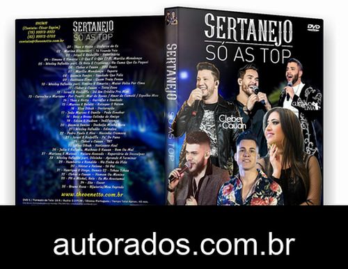 Sertanejo Só As Top (2019) DVD-R OFICIAL –