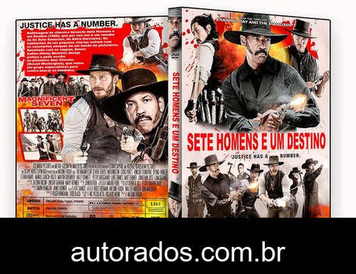 Sete Homens e um Destino (2016) DVD-R OFICIAL –